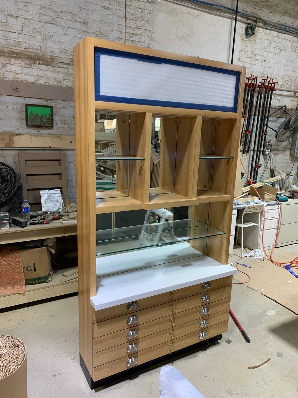 Custom Cabinet Production